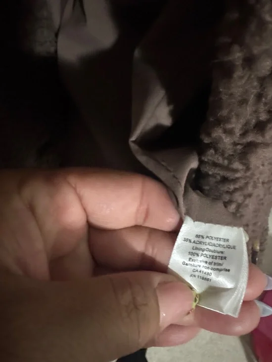 Gentle Fawn Taupe Teddy Jacket - Picture 3 of 4